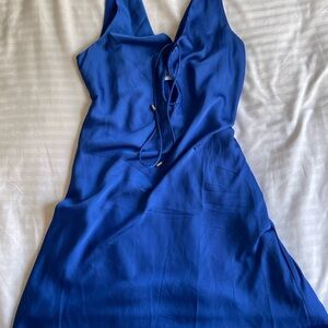 Princess Polly Royal Blue Mini Dress